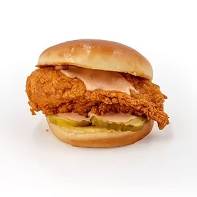 Zinger Chicken Sandwich.